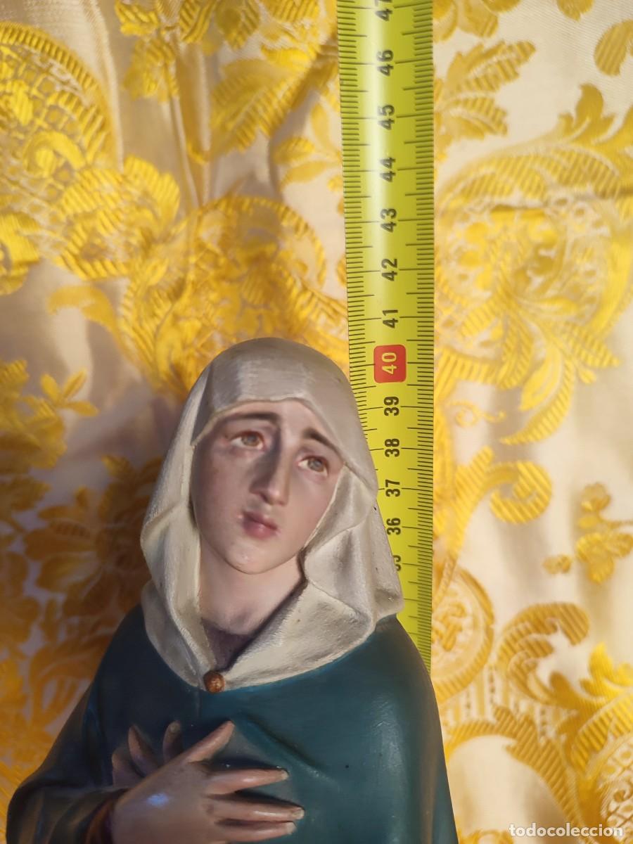 Antig&uuml;edades: Virgen dolorosa Olot primera &eacute;poca - Foto 4