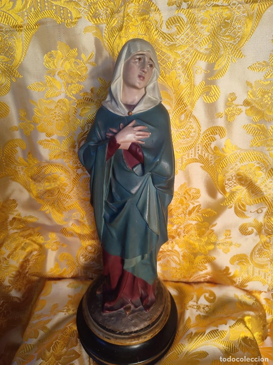 Antig&uuml;edades: Virgen dolorosa Olot primera &eacute;poca - Foto 13