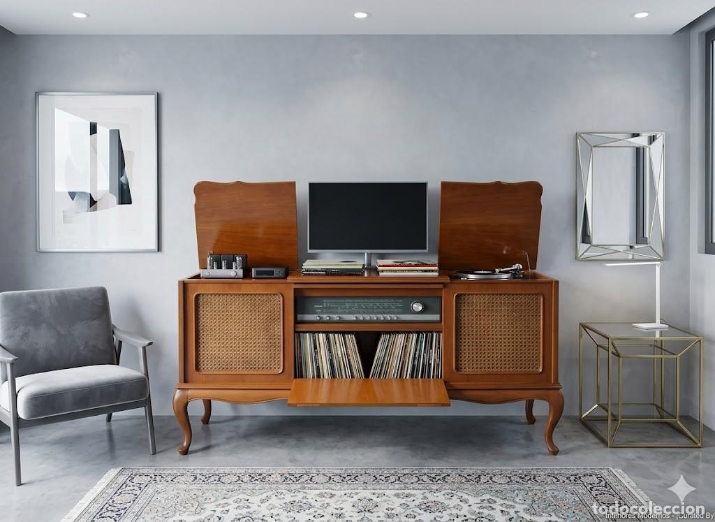 Antig&uuml;edades: Mueble Radio/Tocadis...A&ntilde;os 60 Holanda, Grundig. VER DESCRIPCI&Oacute;N.