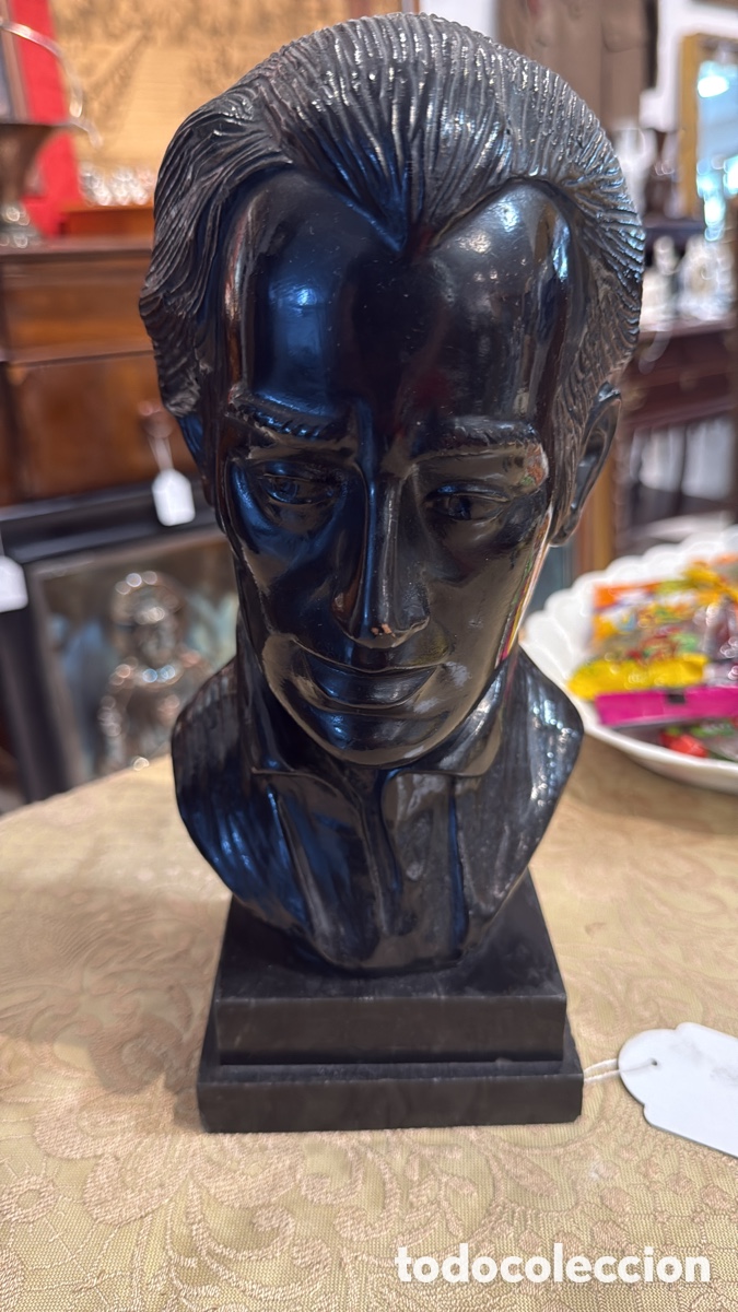 Antiques: BUSTO CHOPIN RESINA CREO