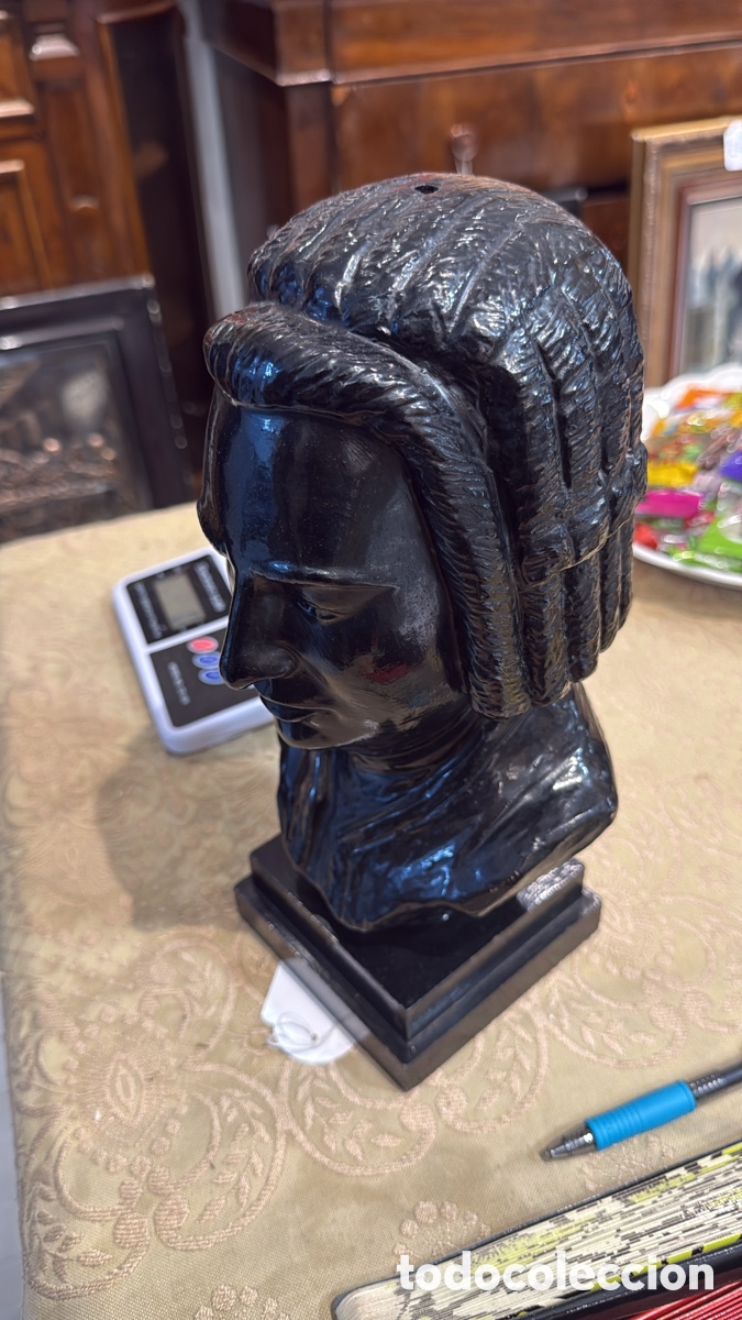 Antig&uuml;edades: BUSTO RESINA J S BACH - Foto 2