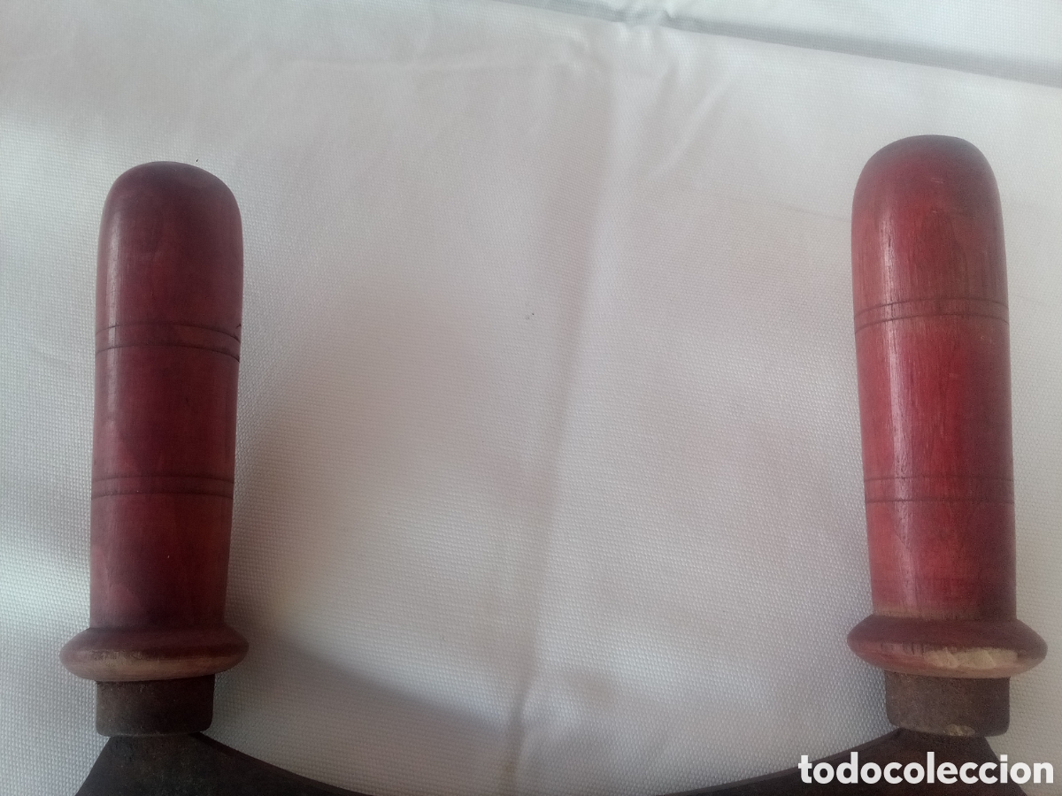 Antig&uuml;edades: CUCHILLA DOBLE MANGO INDU - ASA - Foto 4