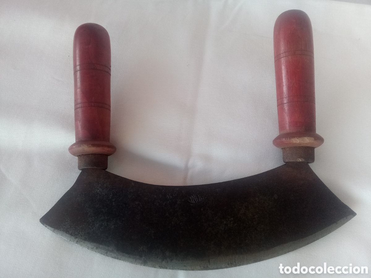 Antig&uuml;edades: CUCHILLA DOBLE MANGO INDU - ASA