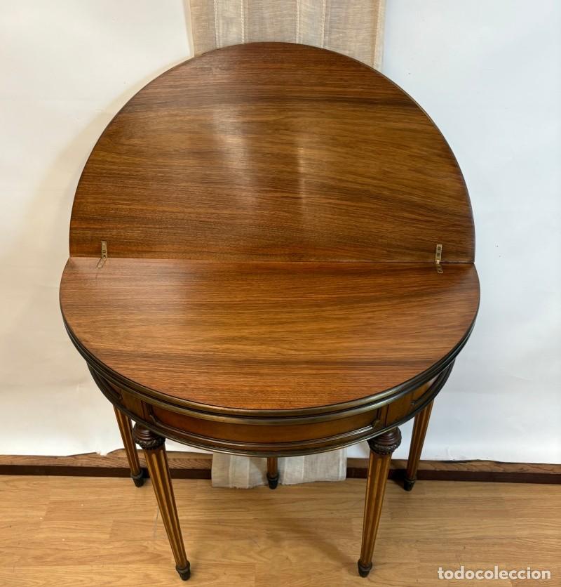 Antig&uuml;edades: Mesa de Juego o Consola Convertible - Foto 3