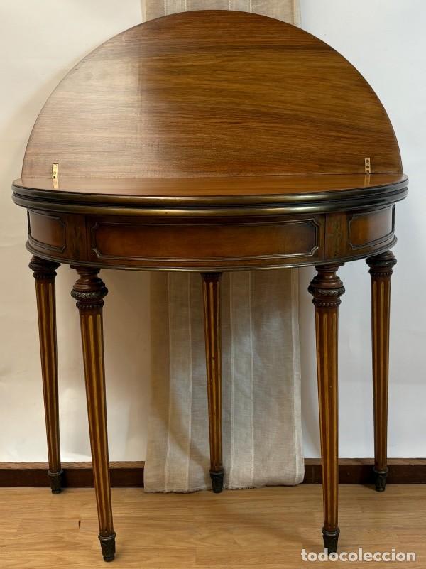 Antig&uuml;edades: Mesa de Juego o Consola Convertible - Foto 4