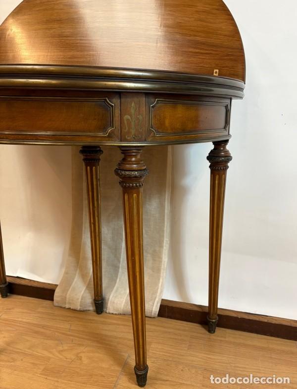 Antig&uuml;edades: Mesa de Juego o Consola Convertible - Foto 5