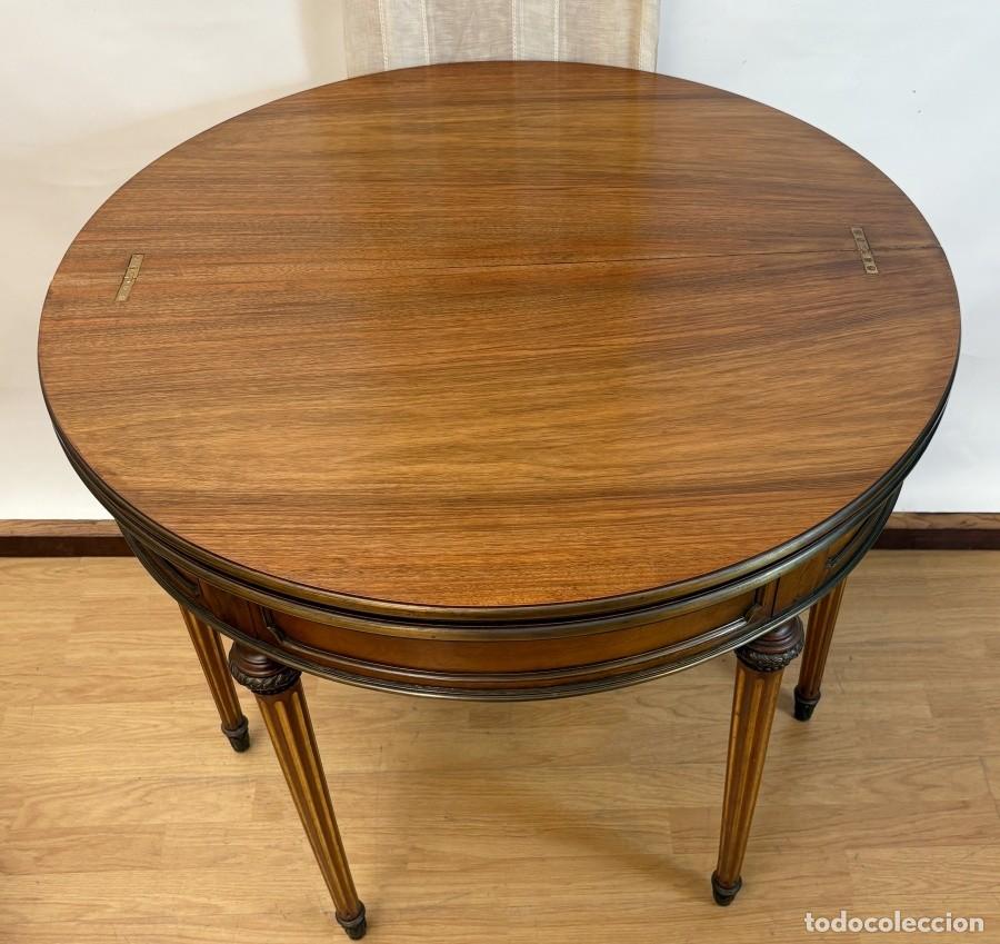 Antig&uuml;edades: Mesa de Juego o Consola Convertible - Foto 7