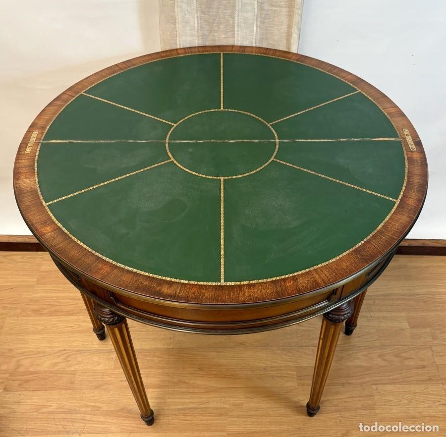 Antig&uuml;edades: Mesa de Juego o Consola Convertible - Foto 10