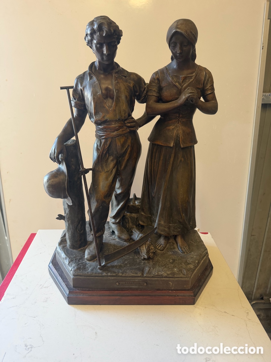 Antig&uuml;edades: Escultura L&rsquo;Ang&eacute;lus - Julien Causse