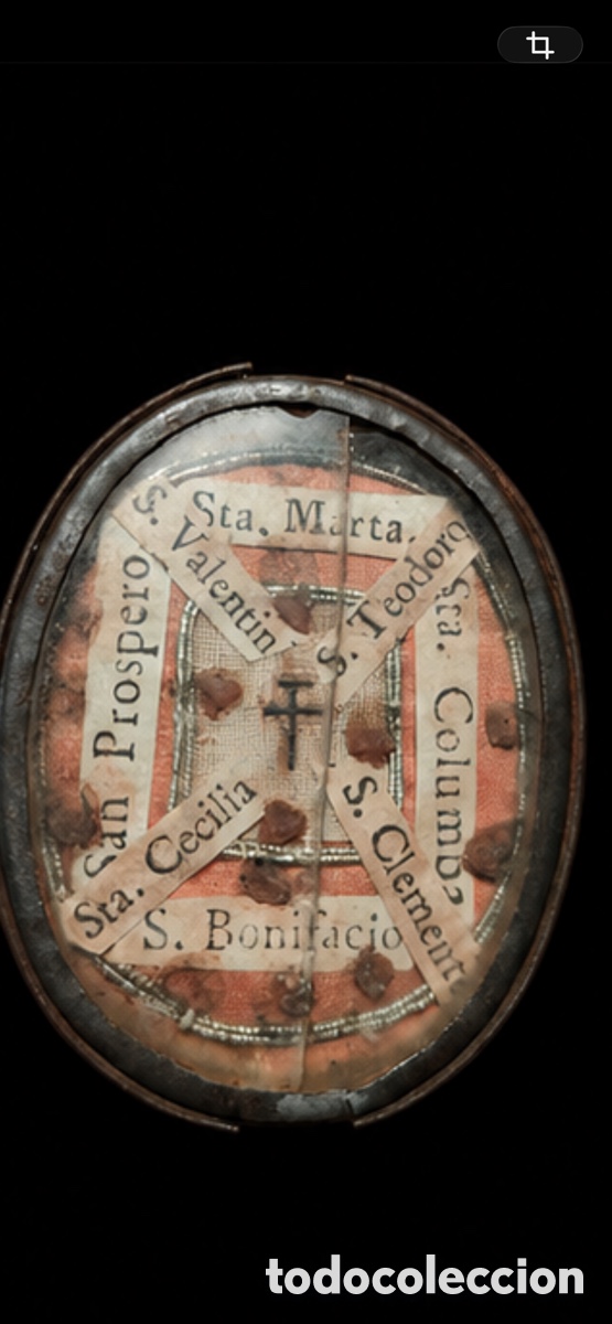 Antig&uuml;edades: Antiguo Relicario de diferentes santos