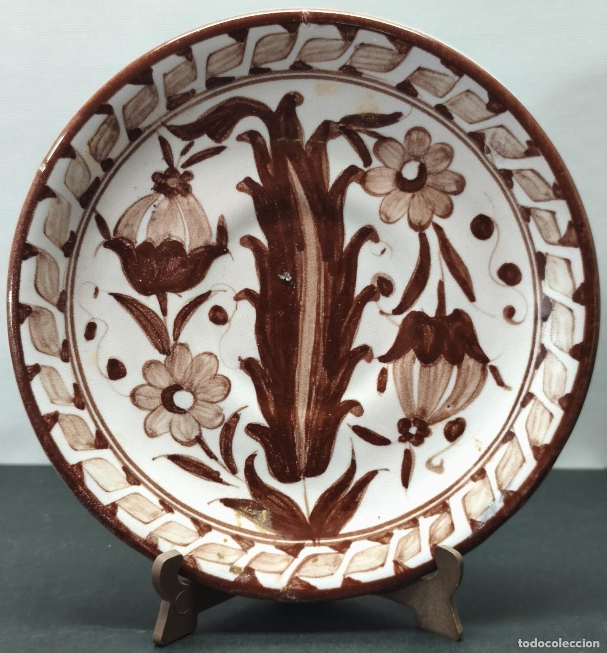 Antig&uuml;edades: Ikaros - Pintado a mano Plato Decorativo - Rodas Grecia E/120