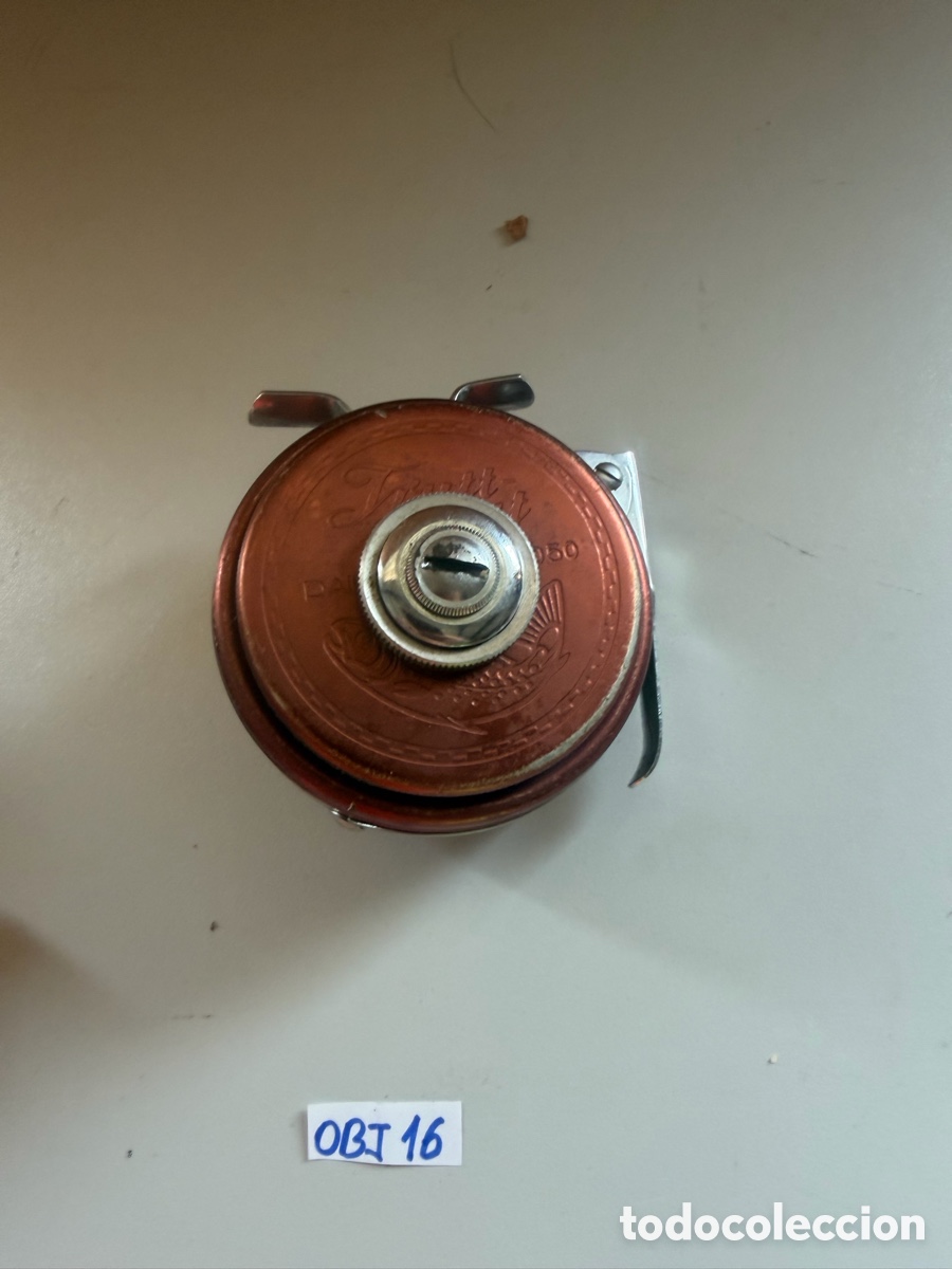 Antig&uuml;edades: carrete autom&aacute;tico vintage DAM Trutt-o-maat 4050