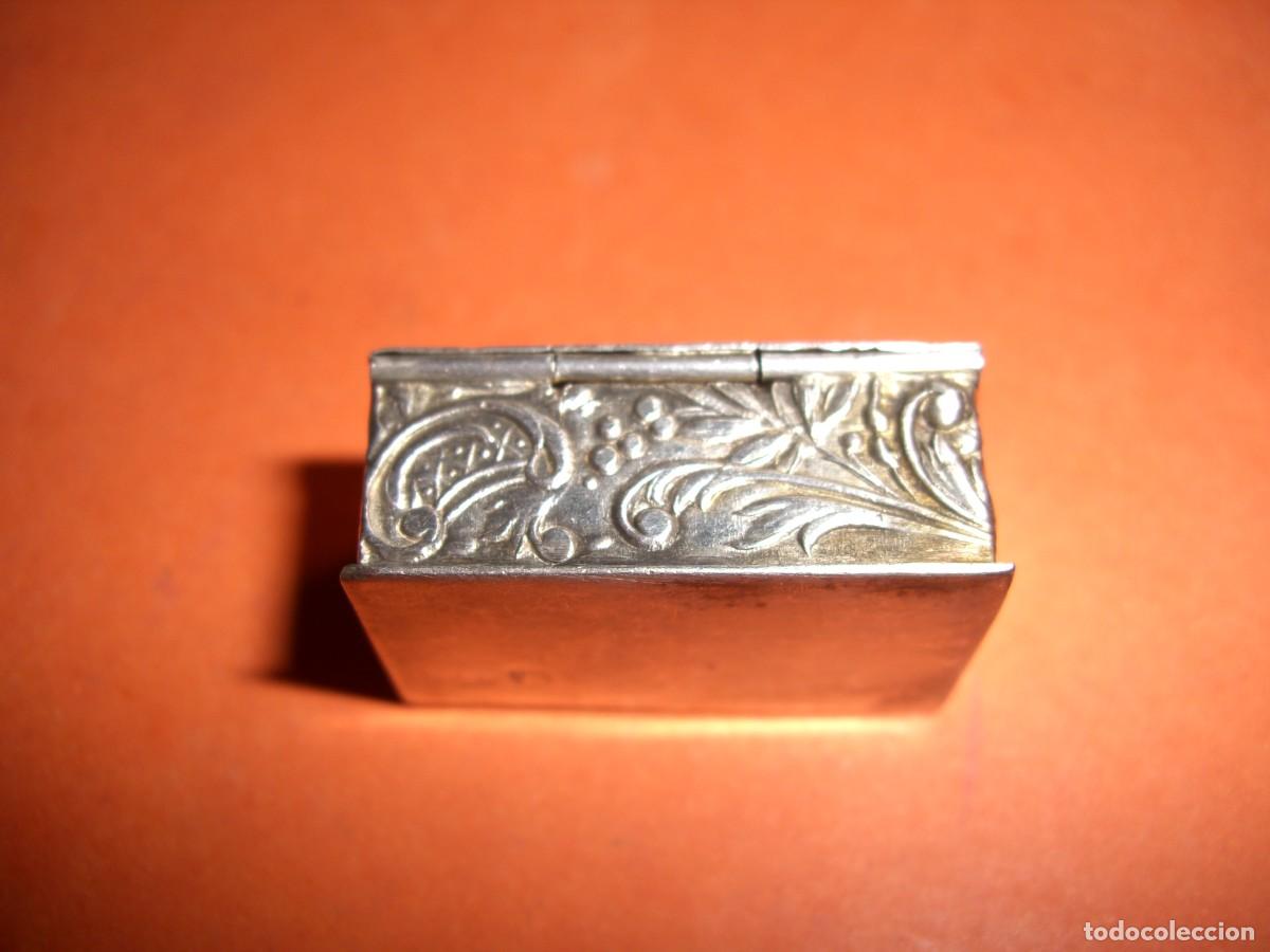 Antig&uuml;edades: CAJITAS PASTILLEROS DE PLATA DE LEY - Foto 7