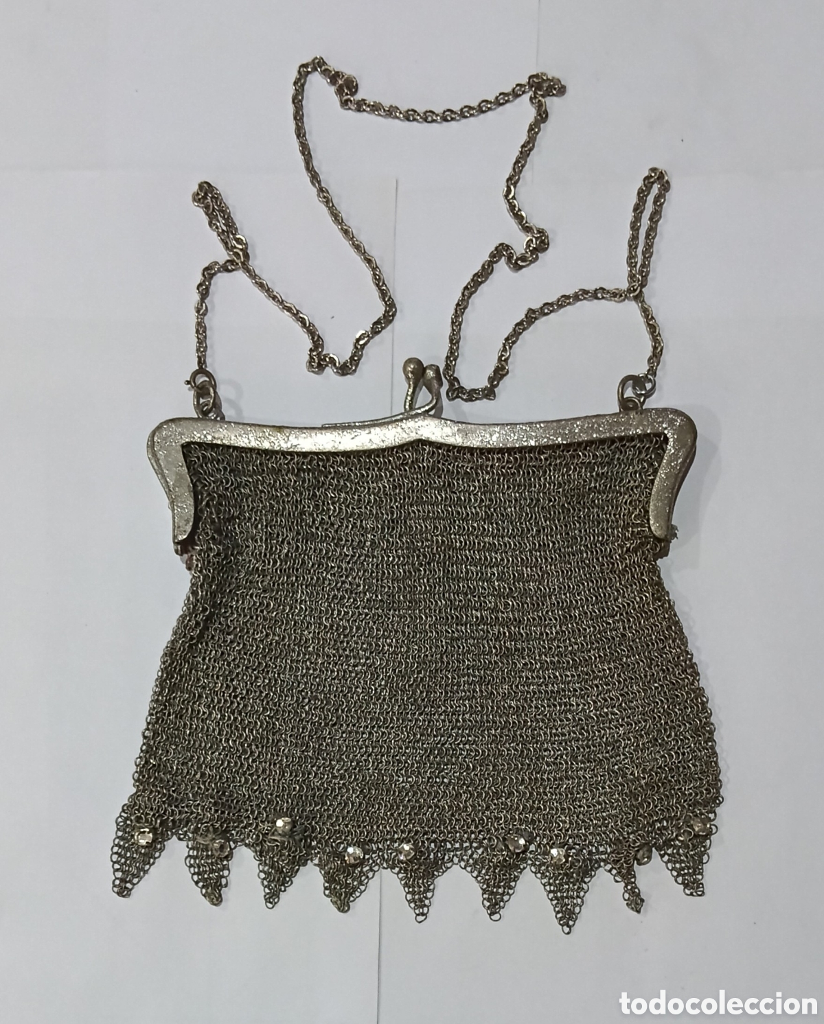 Antig&uuml;edades: Bolso Antiguo Maya de Plata. Peso 160 gr. M&aacute;s Art&iacute;culos de Plata en mi perfil.