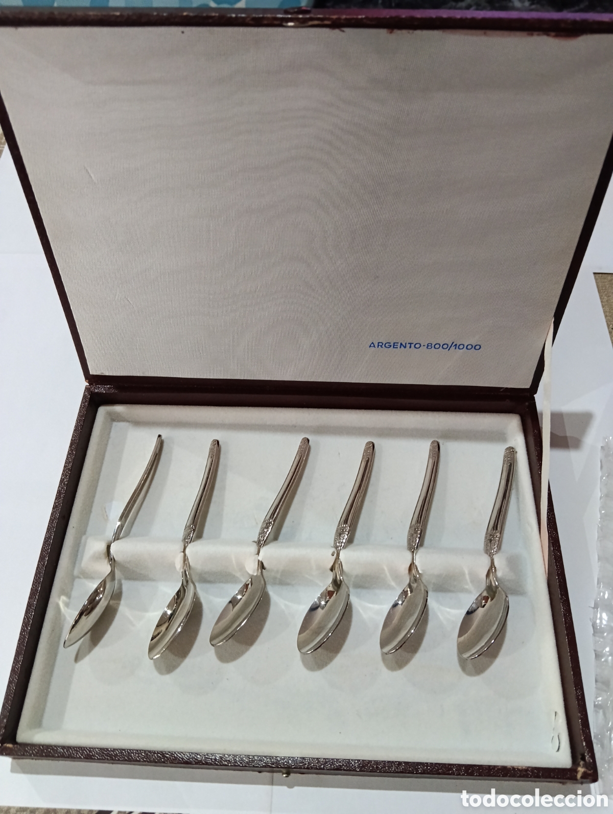 Antig&uuml;edades: Cucharillas Plata Punzonada. Peso 85 gr. M&aacute;s Art&iacute;culos de Plata Punzonada en mi perfil.