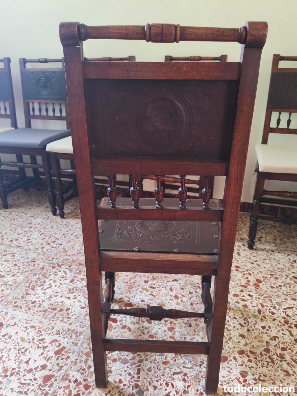 Antig&uuml;edades: Silla estilo neorenacimiento 8
