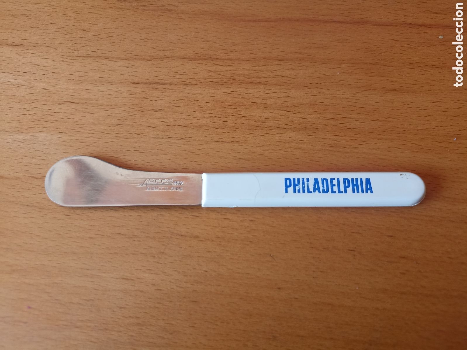 Antig&uuml;edades: Cuchillo de untar peque&ntilde;o Philadelphia Arcos Albacete