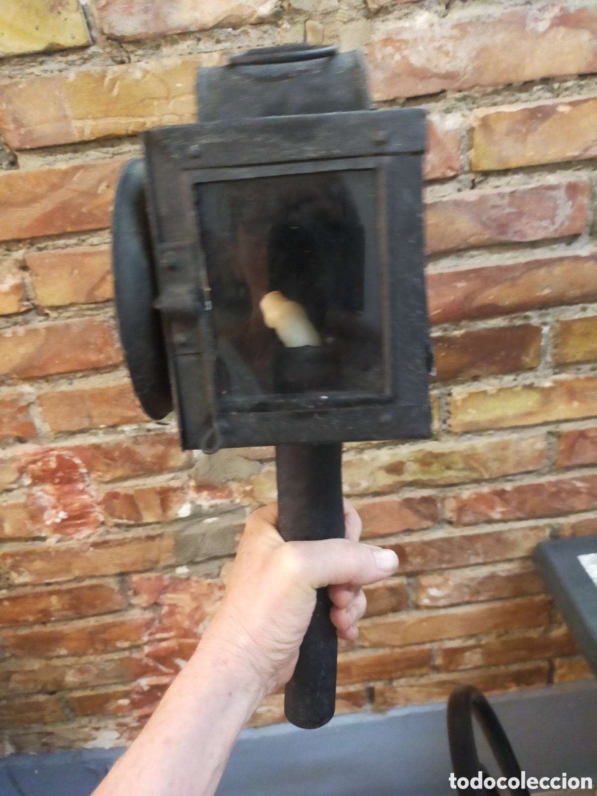 Antig&uuml;edades: Antiguo faro carruaje - Foto 4