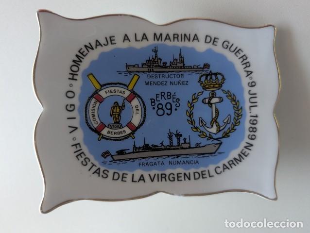 Antig&uuml;edades: RRR - BERBES 89 VIGO - HOMENAJE MARINA DE GUERRA - VIRGEN DEL CARMEN