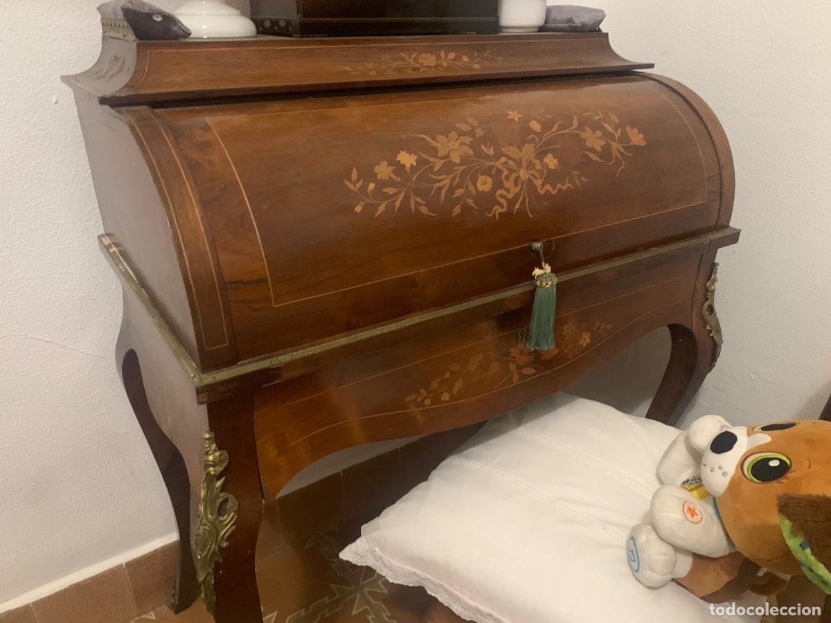Antig&uuml;edades: Bureau estilo Luis XIV - Foto 4