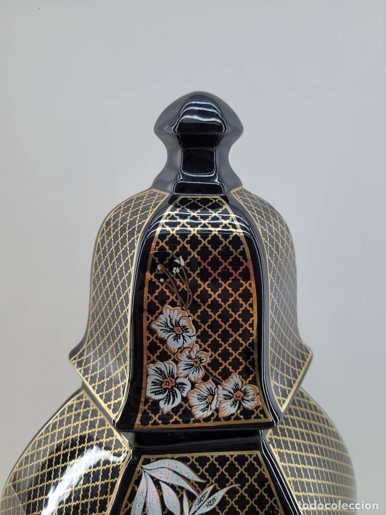 Antig&uuml;edades: TIBOR DE PORCELANA NEGRA - Foto 2