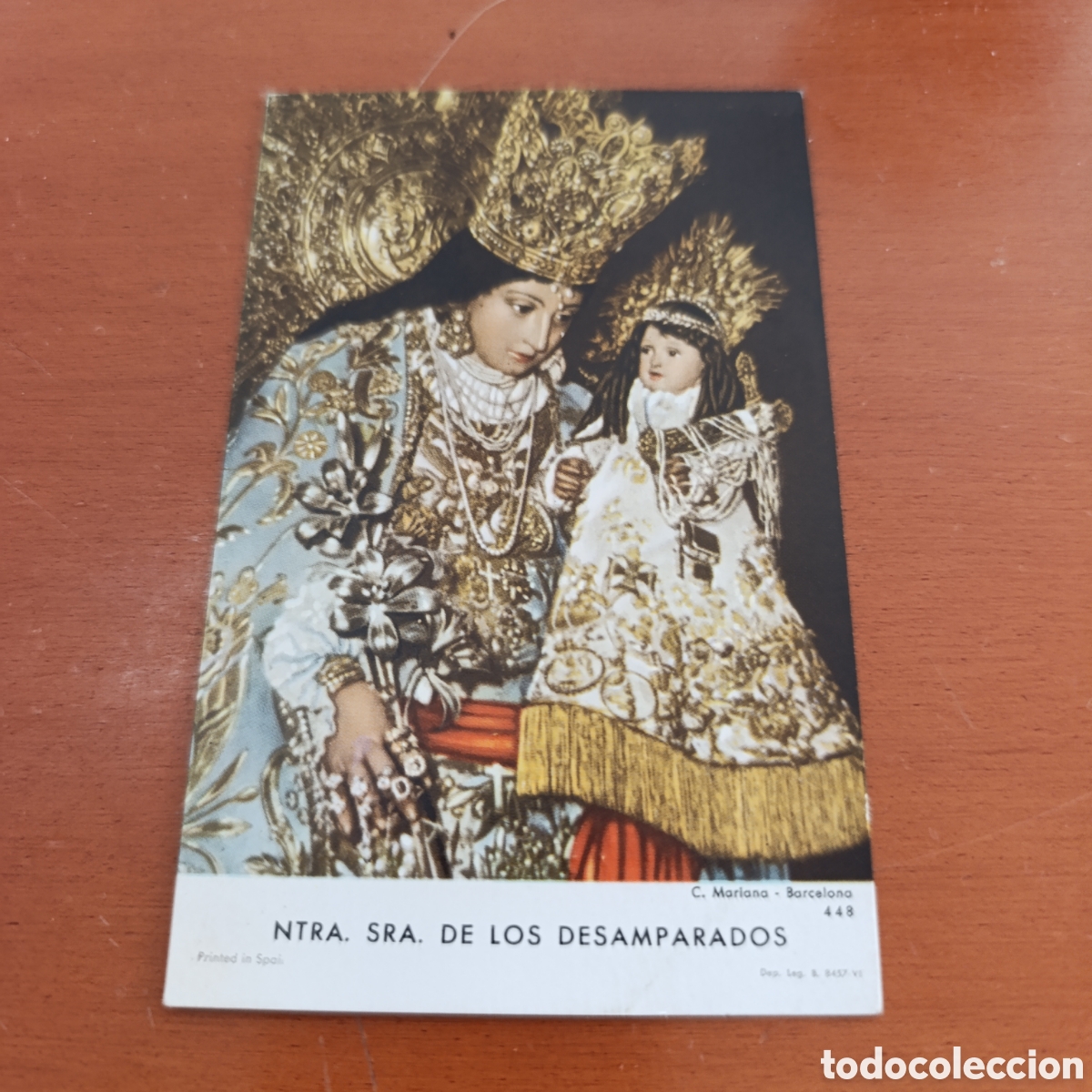 Antig&uuml;edades: Bronchales,1983, Virgen de los Desamparados,colonia veraniega valenciana,42 fiesta en honor .