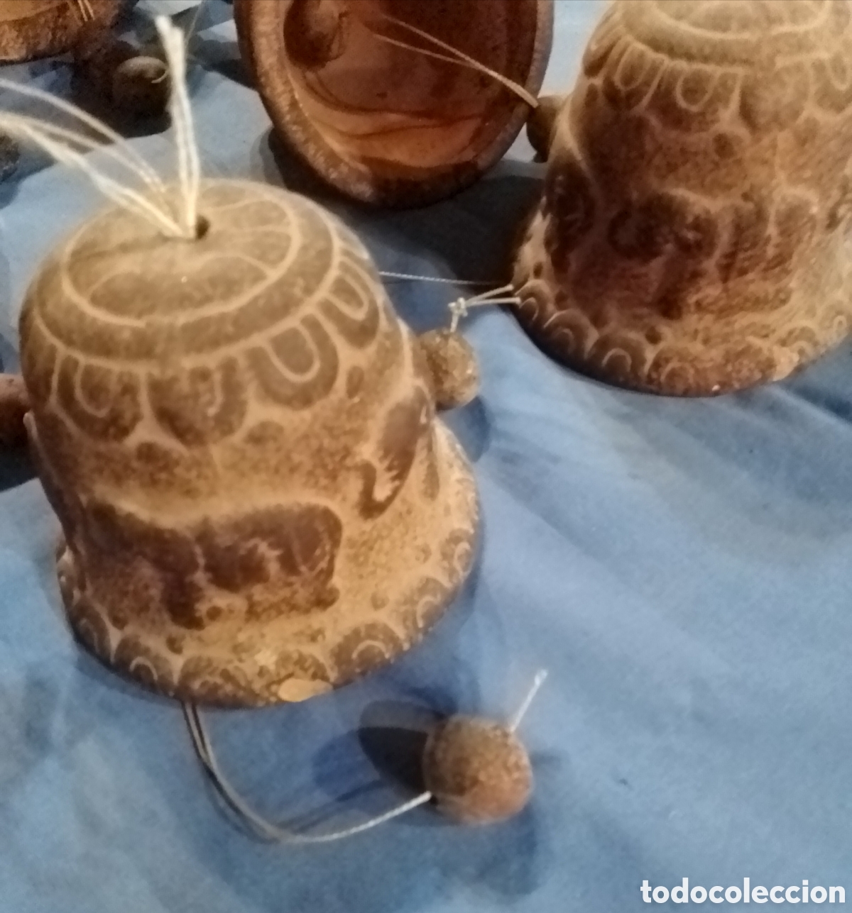 Antig&uuml;edades: M&oacute;vil de campanas de barro cocido - Foto 6