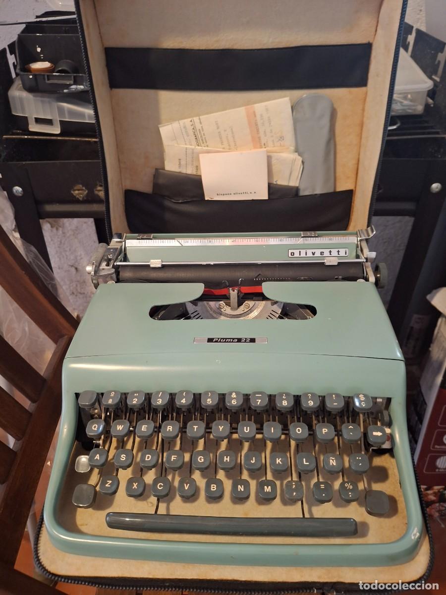 Antig&uuml;edades: Maquina escribir Olivetti