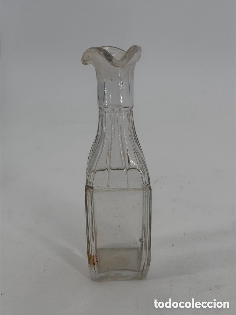 Antig&uuml;edades: Antigua Botella de Cristal - Foto 2