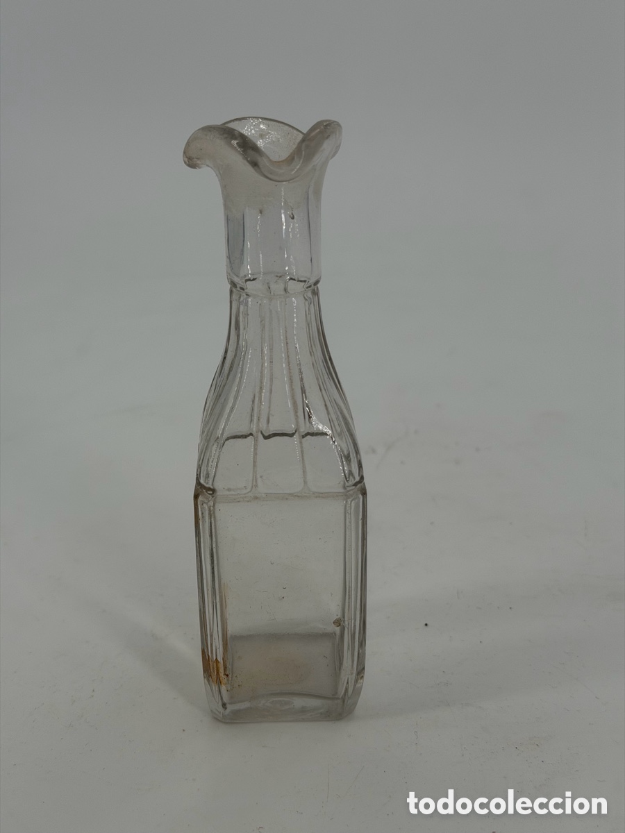 Antig&uuml;edades: Antigua Botella de Cristal - Foto 3
