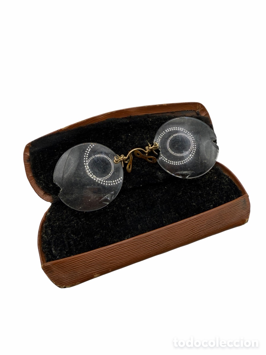 Antig&uuml;edades: Antiguas Gafas en Funda
