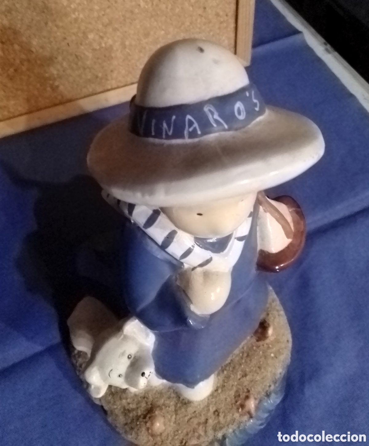 Antig&uuml;edades: Figura ni&ntilde;a con perro - Foto 7