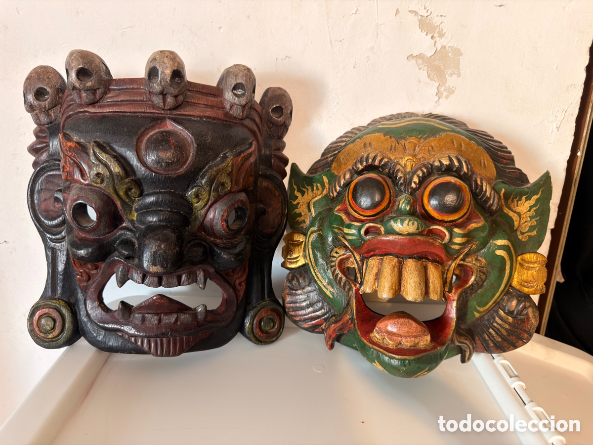 Antig&uuml;edades: Mascaras africanas antiguas