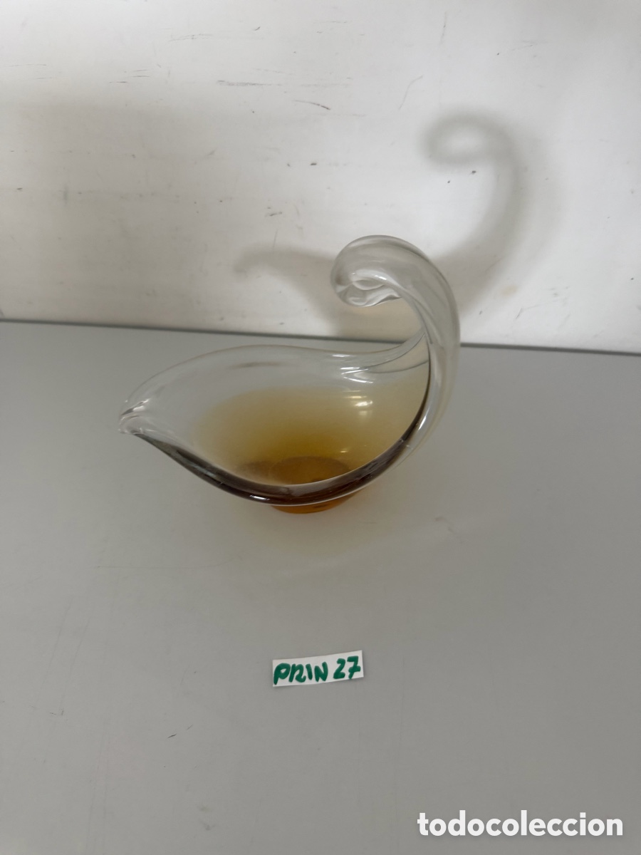 Antig&uuml;edades: Centro de mesa cristal de Murano, a&ntilde;o 70 - Foto 2