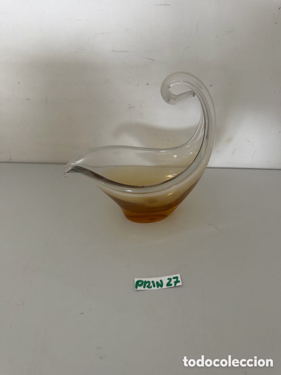 Antig&uuml;edades: Centro de mesa cristal de Murano, a&ntilde;o 70