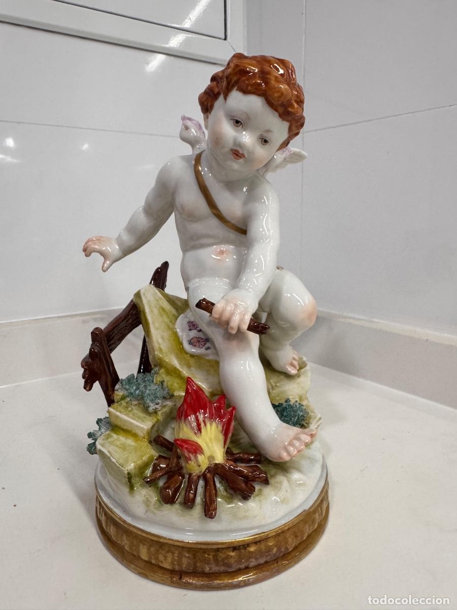 Antiquit&auml;ten: Figura Invierno Algora de porcelana