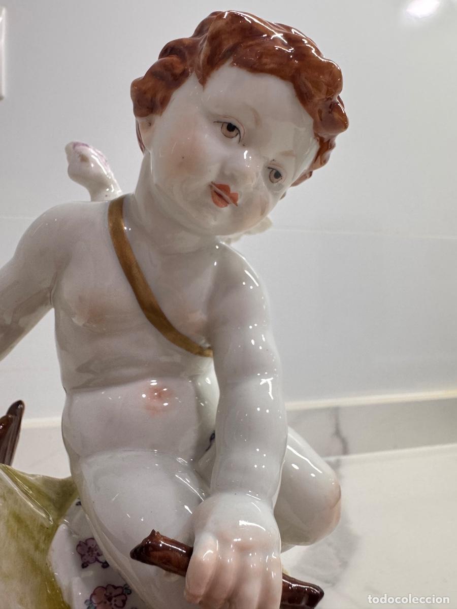 Antig&uuml;edades: Figura Invierno Algora de porcelana - Foto 6