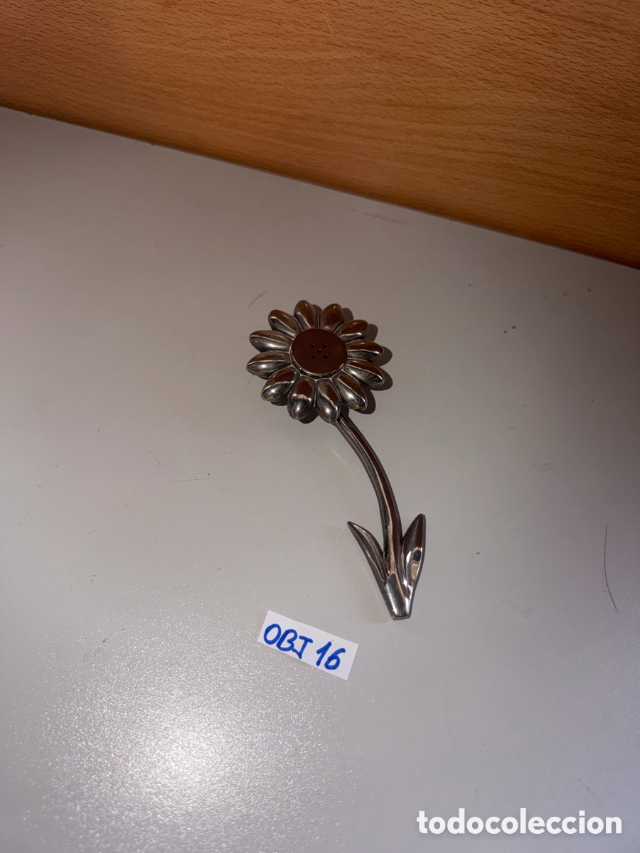 Antig&uuml;edades: Broche metal -firmado por Godinger,