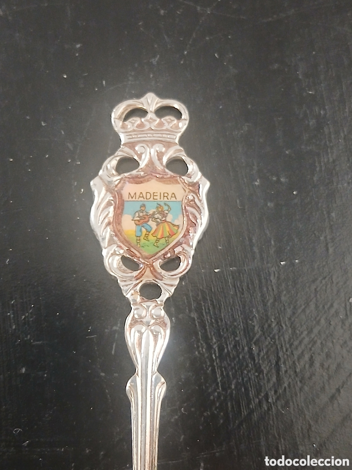 Antig&uuml;edades: Antigua cuchara silver plateada - Foto 2