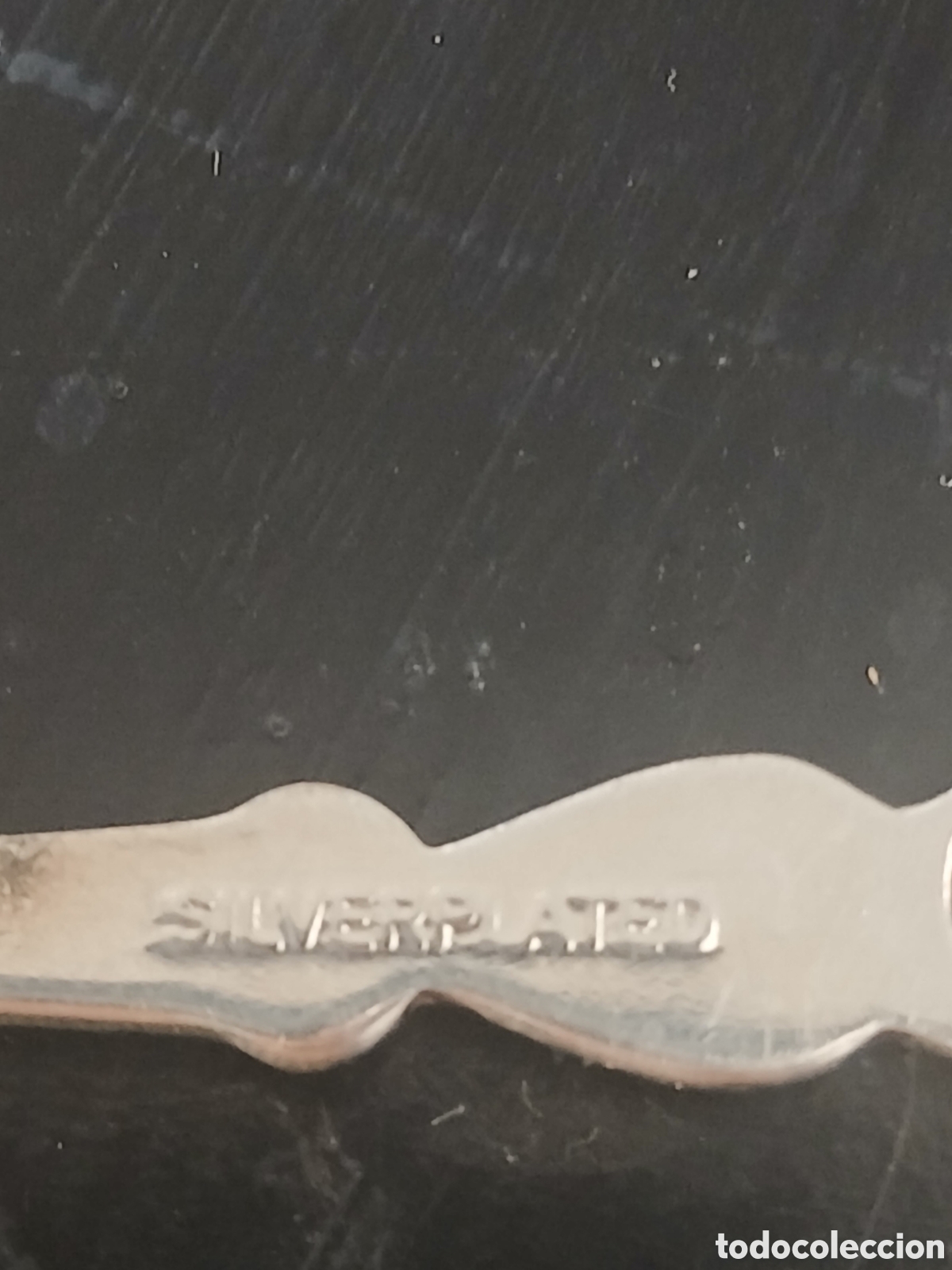 Antig&uuml;edades: Antigua cuchara silver plateada - Foto 3