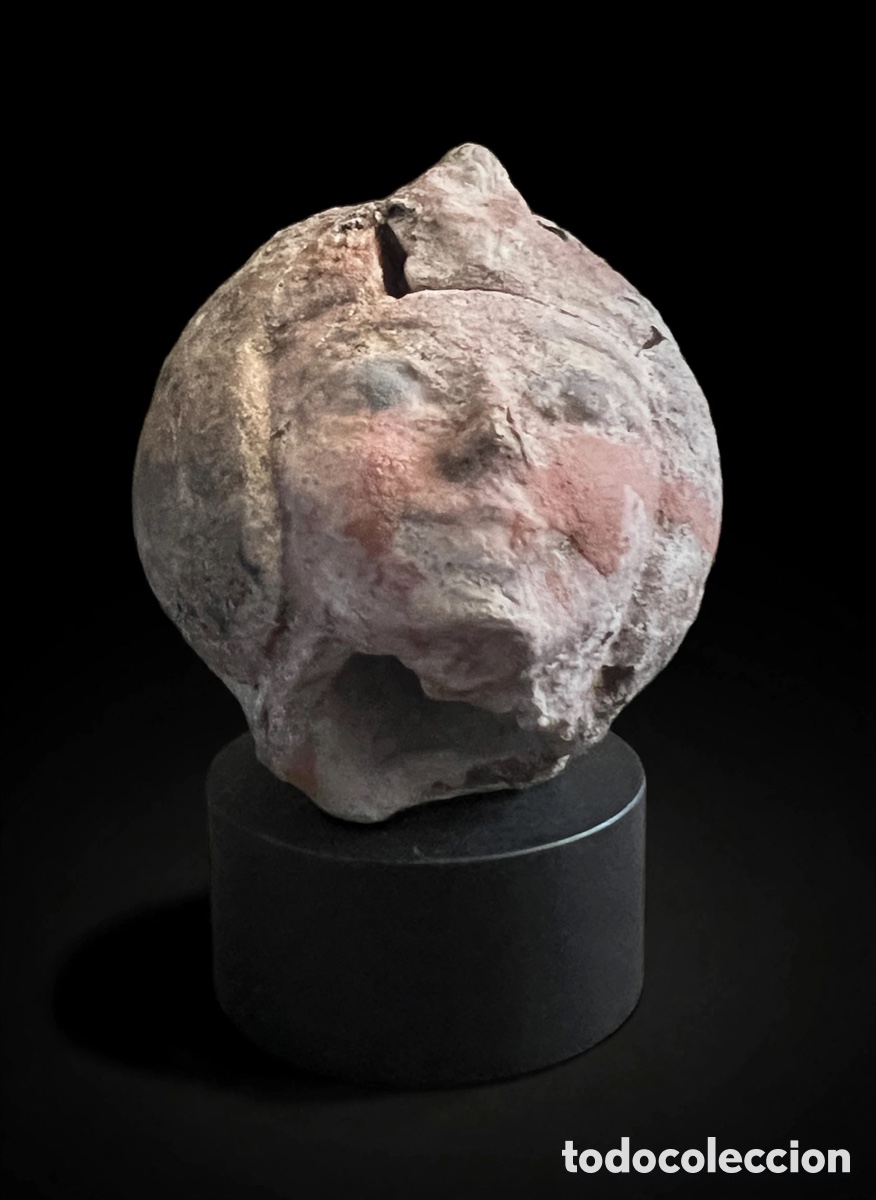 Antig&uuml;edades: Cabeza figura de terracota - Foto 7