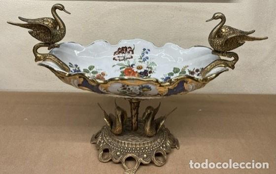 Antig&uuml;edades: Frutero centro de mesa antiguo