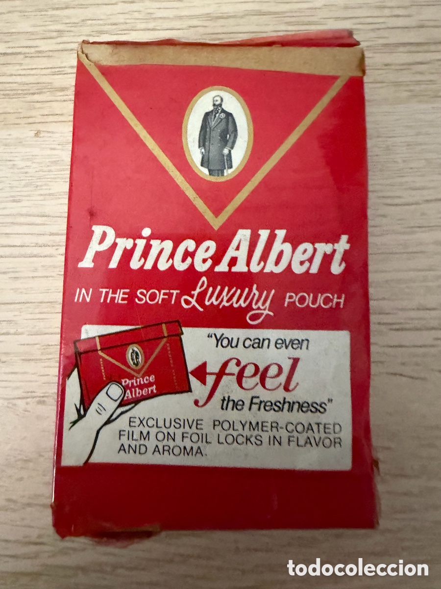 Antig&uuml;edades: Paquete tabaco Princesa Albert
