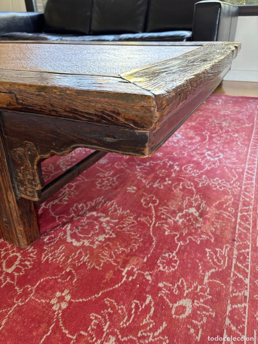 Antig&uuml;edades: Mesa salon de madera maciza antigua - Foto 7