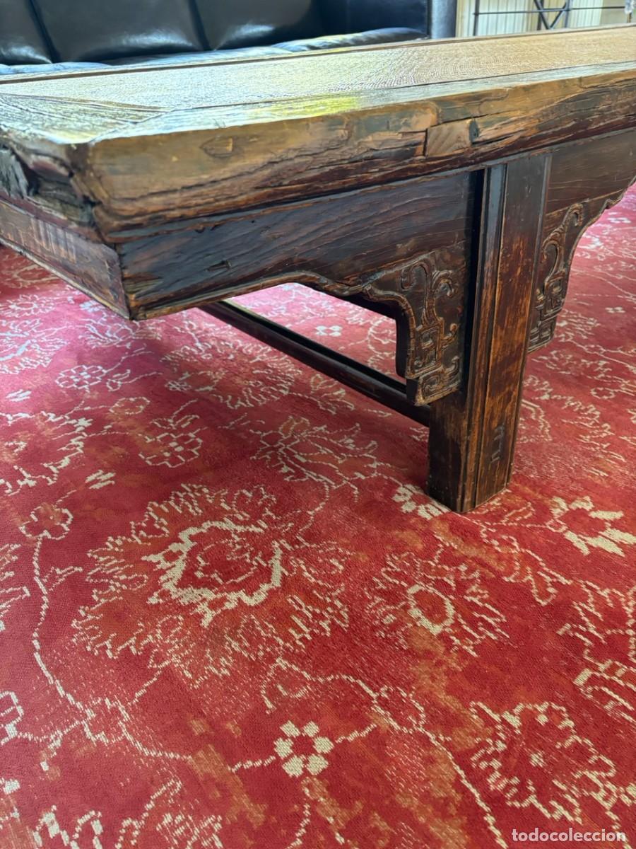 Antig&uuml;edades: Mesa salon de madera maciza antigua - Foto 11