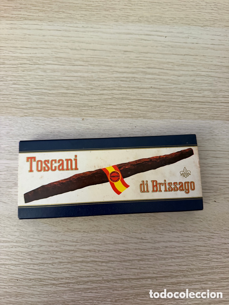 Antig&uuml;edades: caja con cinco puritos Toscani di Brissago