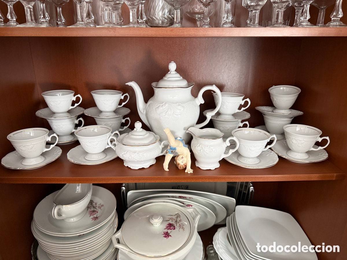 Antig&uuml;edades: Vajilla artesanal grandes colecciones