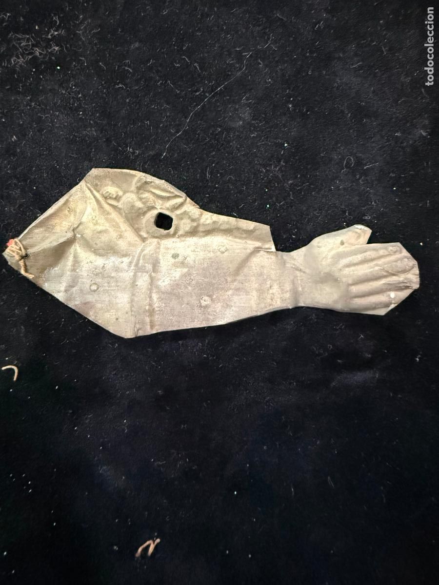 Antig&uuml;edades: ANTIGUO EXVOTO RELIGIOSO - MEDIDA 8 CM