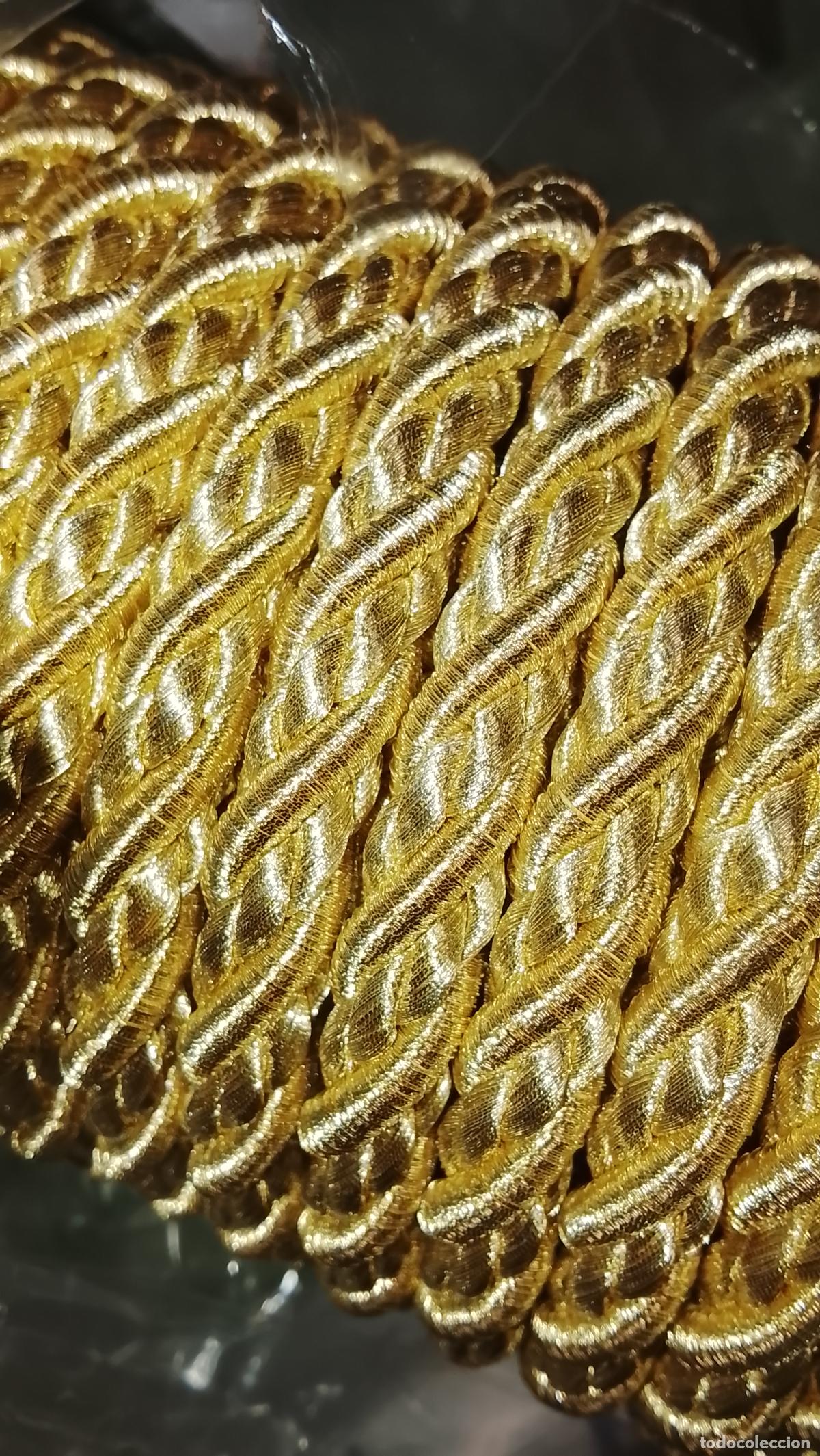 Antig&uuml;edades: cordon oro metal entrefino 7 METROS . ideal cristo cingulos . ORO METAL - SEMANA SANTA