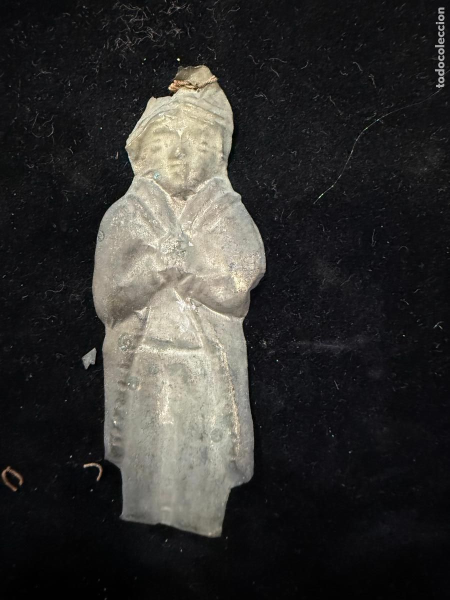 Antig&uuml;edades: ANTIGUO EXVOTO RELIGIOSO - MEDIDA 6 CM